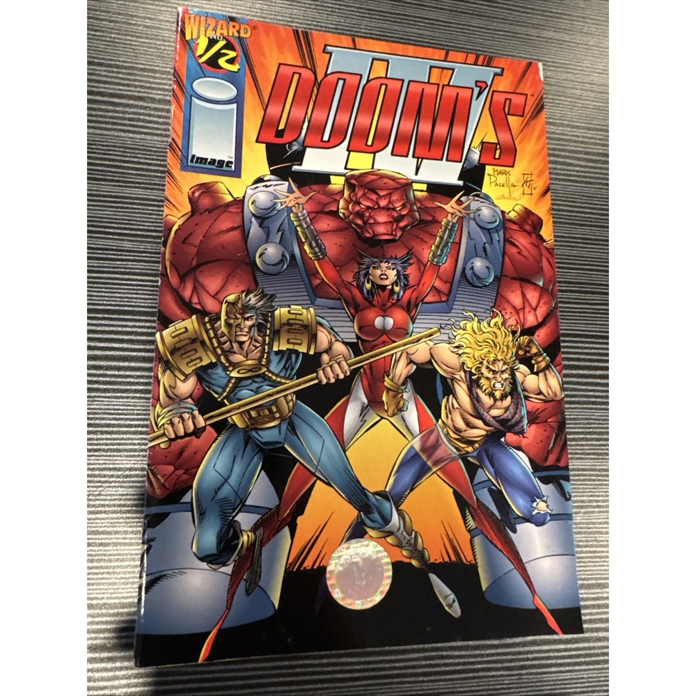 Doom's IV 1/2 Wizard COA NM- Image Comics Book JJCSS